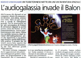 Scansione giornale