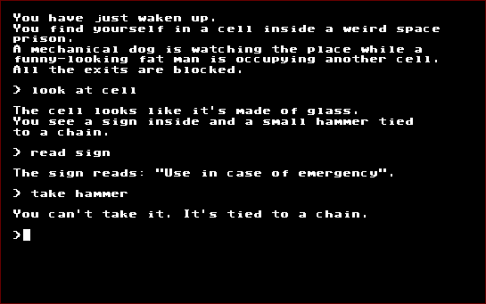 TTMOTIFA with text-based interface